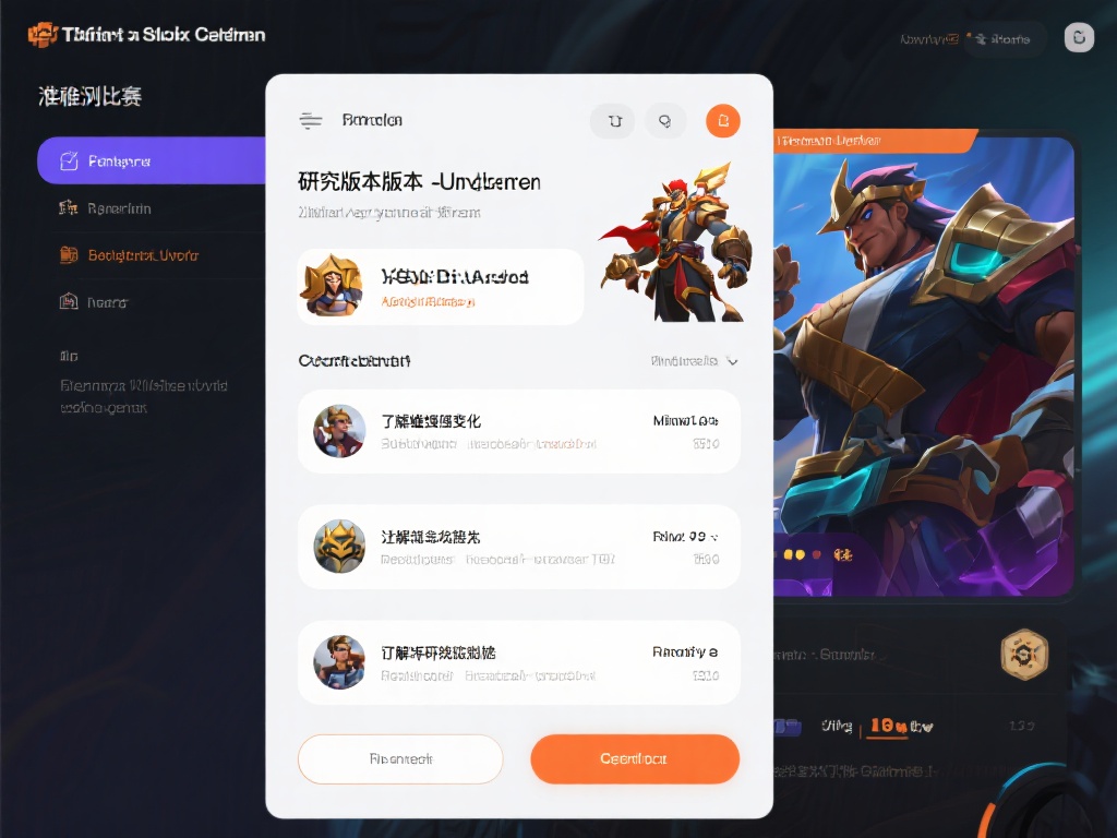 研究版本更新：每次游戏版本更新都会带来英雄强度的变