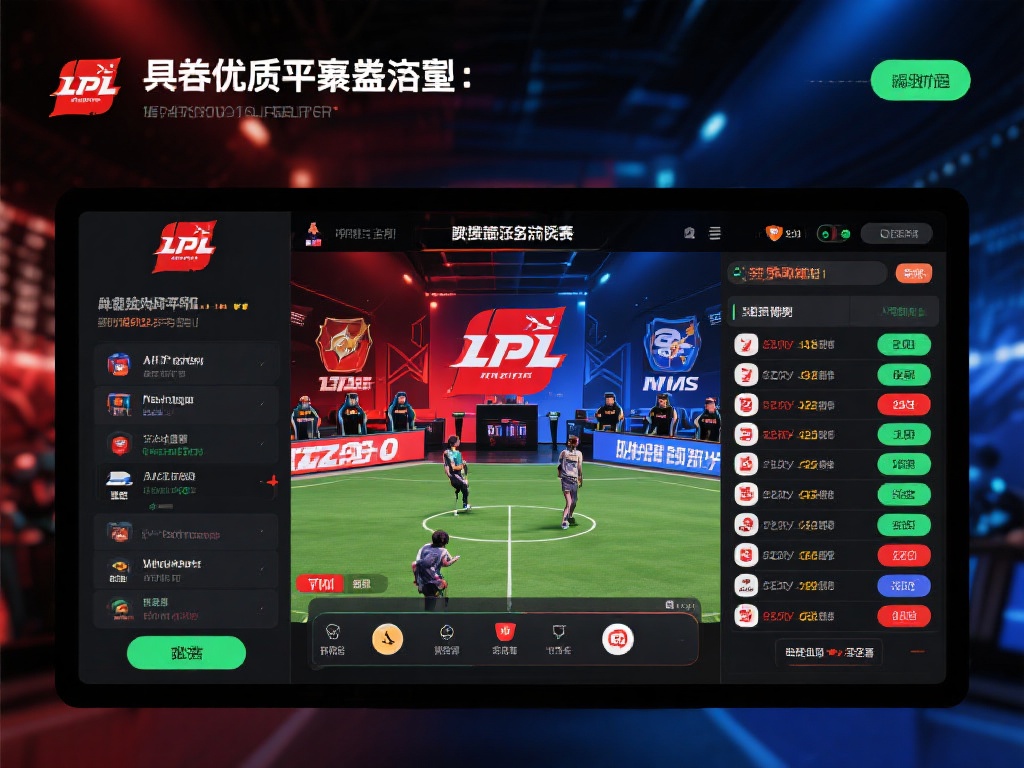 赛事覆盖范围：一个优质平台应覆盖主流赛事，如LPL