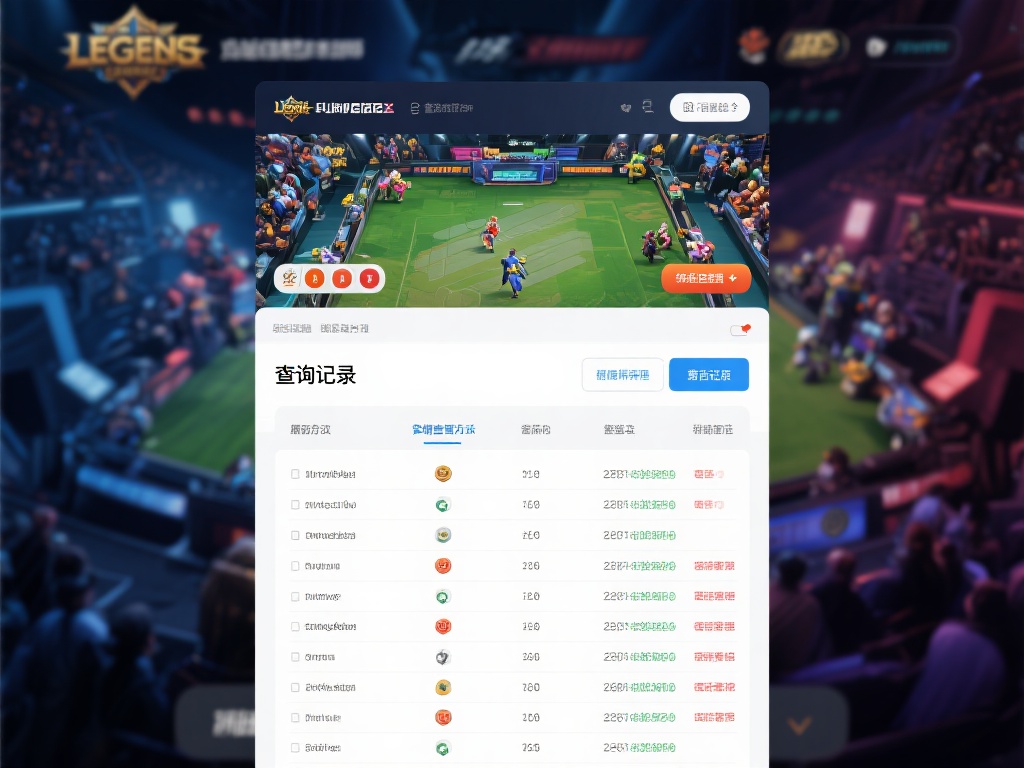 对于参与《英雄联盟》赛事投注的用户来说，查询记录不