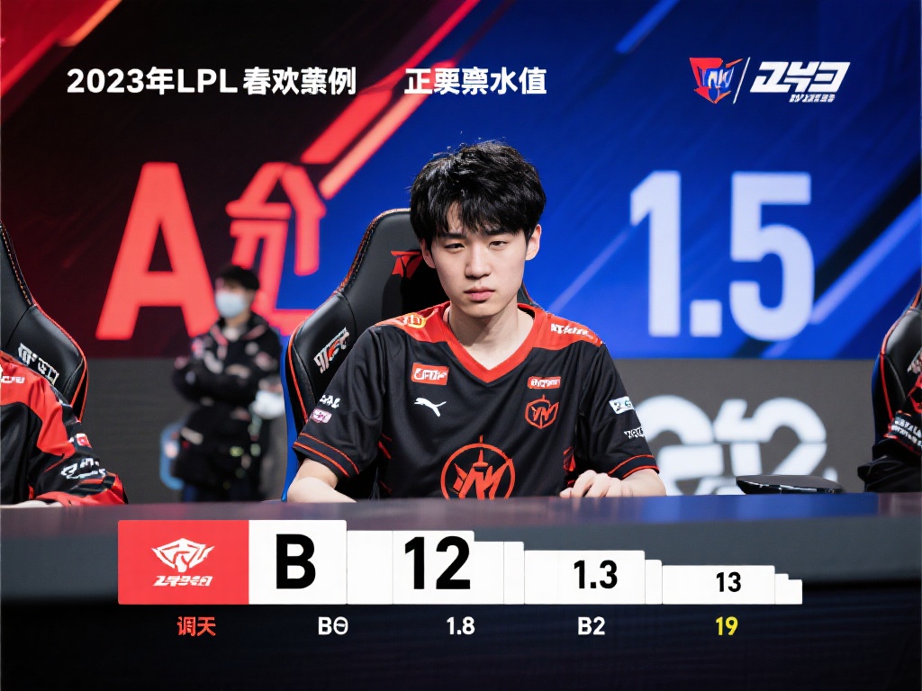 以2023年LPL春季赛的一场比赛为例，A队对阵B