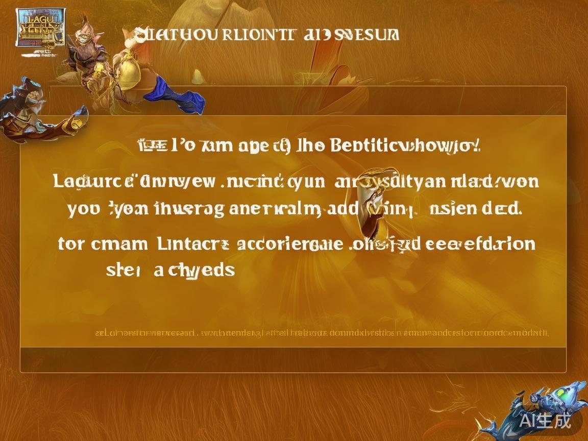 英雄联盟竞猜币兑换奖励攻略与提升游戏体验的实用策略